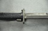 Orifginal U. S. M8 A1 bayonet/knife sheath with Japanese repro M 7 bayonet/knife - 6 of 8