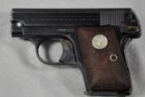 Colt, Model 1908, Vest Pocket Hammerless, .25 ACP caliber, COLLECTOR CONDITION - 6 of 8