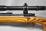 Classic 60's custom varmint rifle, FN action, 6mm Rem caliber, B&L 6X-24X Balvar scope - 6 of 12