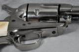 Uberti, 1873 Cattleman, .45 LC & .45 ACP, DUAL CYLINDERS, NICKEL - 5 of 15