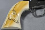 Uberti, 1873 Cattleman, .45 LC & .45 ACP, DUAL CYLINDERS, NICKEL - 6 of 15