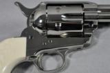 Uberti, SAA, Cattleman, .357 Magnum/.38 Special, NICKEL, POSSIBLE CONSECUTIVE PAIR - 3 of 15