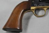 Pietta (Italy), ANTIQUE, Model 1860 Army, REPRODUCTION percussion .44 pistol - 6 of 12