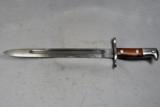 Knife bayonet, U. S. Model 1892, Springfiled Krag,
w/ scabbard and belt clip - 4 of 5
