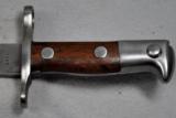 Knife bayonet, U. S. Model 1892, Springfiled Krag,
w/ scabbard and belt clip - 5 of 5