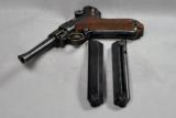 Erfurt, Model P. 08 (Luger), Model 1917 (WW I), 9mm, w/ correct holster - 18 of 21
