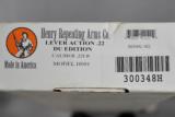 Henry, Lever action, .22 LR, Ducks Unlimited Commemorative - 11 of 12