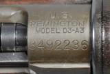 Remington, Model 1903-A3, .30-06, CORRECT ORIGINAL - 4 of 13