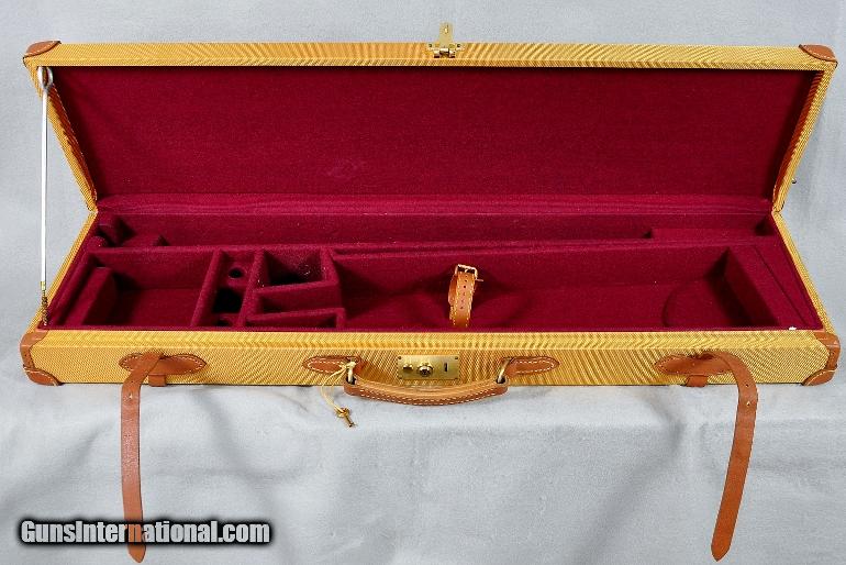 Maker unknown, trunk gun case for SXS double barrel