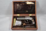 Ethan Allen, Pepperbox, CASED W/ ACCESSORIES - 1 of 12