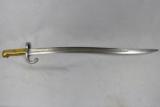 French, Sword/bayonet, Model 1866, fits Chassepot - 2 of 5