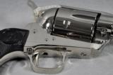 Colt, SAA, .45 LC, 3rd generation, NICKEL - 5 of 16