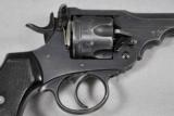 Webley, Mark VI, .45 ACP caliber, matching, minty bore - 2 of 15