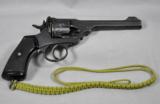 Webley, Mark VI, .45 ACP caliber, matching, minty bore - 1 of 15