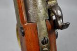 Antique percussion muzzleloading single shot pistol.
.69 caliber - 13 of 16