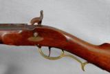 William Moore, ANTIQUE, half-stock percussion sidelock, .45 cal. + or- - 10 of 12
