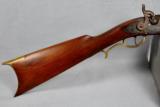 William Moore, ANTIQUE, half-stock percussion sidelock, .45 cal. + or- - 8 of 12
