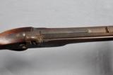William Moore, ANTIQUE, half-stock percussion sidelock, .45 cal. + or- - 5 of 12