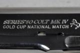 Colt, series 80, MK IV, Gold Cup National Match - 9 of 10