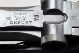 Erfurt, P.08 (Luger), Model 1917, 9mm, UNIT MARKED - 10 of 14