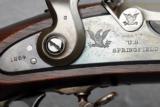 Springfield, Model 1863 Rifle-Musket, Type II,ORIGINAL CIVIL WAR ANTIQUE - 3 of 14