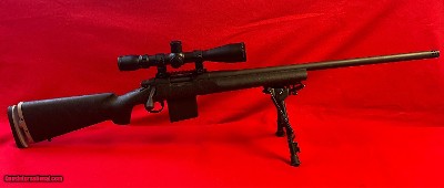 Remington 700 308 win with scope and pod