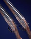 Matched Pair Reno Uriguen "H&H" Style 28 ga Sidelock Ejectors - 2 of 5