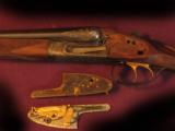 Matched Pair Reno Uriguen "H&H" Style 28 ga Sidelock Ejectors - 3 of 5