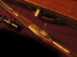 Cased D&J Fraser BLE Double Rifle 400/360 - 3 of 5