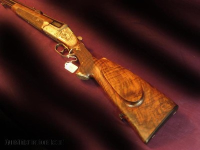 F.W Heym Double Rifle Sidelock Ejector O/U3 Barrel Set Boessler Engraved - Image 3 of 7