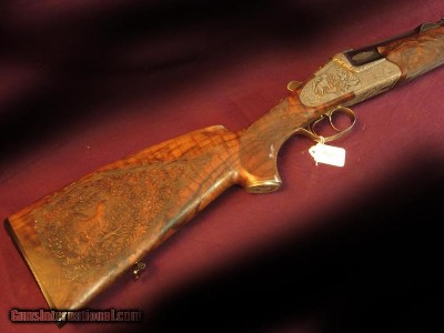 F.W Heym Double Rifle Sidelock Ejector O/U3 Barrel Set Boessler Engraved - Image 2 of 7