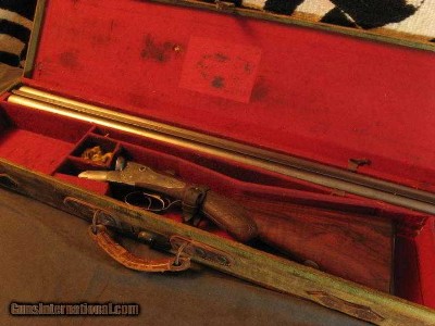 W&C Scott Damascus SLNE 12 ga Cased - Image 3 of 4