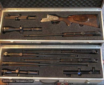 Heym SLE 5 Bbl Set Cased