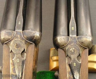 Arrieta 25" "Churchill" Sidelocks Matched Pair 12 ga