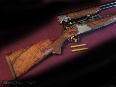 FN Herstal B25 C1 O/U Ejector Double Rifle 470NE w extra 12ga barrels, cased - Image 4 of 5