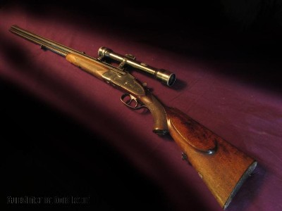 C Grundig 20ga/6.5x58R Combo Octagon SLNE Kahles