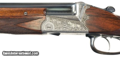 G. Juch (Ferlach) LH O/U Ejector Double Rifle 375 H&H w extra 16 ga Bbl - Image 4 of 5
