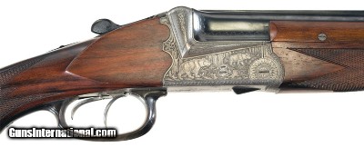G. Juch (Ferlach) LH O/U Ejector Double Rifle 375 H&H w extra 16 ga Bbl - Image 3 of 5
