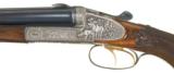 Marholdt-Peterlongo Double Rifle 348 Win Cased w Extra 12ga Bbls - 4 of 5