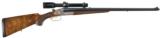 Marholdt-Peterlongo Double Rifle 348 Win Cased w Extra 12ga Bbls