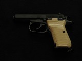 Custom Cerakoted CZ 82 9x18 pistol w extra mag/holster, custom grips, zebra earmuffs - 3 of 4