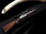 Krieghoff Pinless Sidelock Ejector OU Double Rifle 375 H&H Scoped