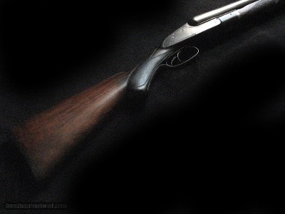 Pivot Lever Lefever F 12ga Damascus