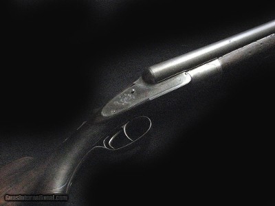 Lefever F 10ga Damascus Pivot Lever - Image 2 of 5