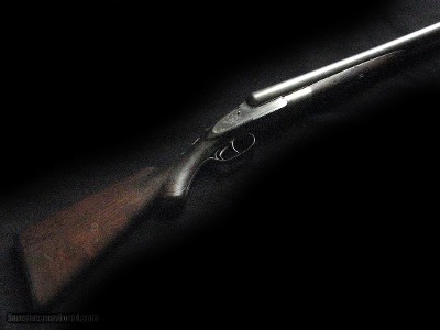 Lefever F 10ga Damascus Pivot Lever