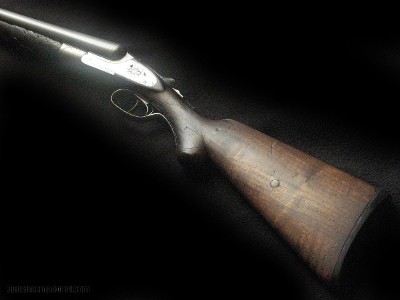 Lefever F 10ga Damascus Pivot Lever - Image 4 of 5