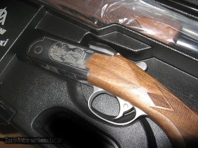 Marocchi 512SD Nickel 12ga 3" O/U w 22" Choked Bbls SST Field Comb BF 