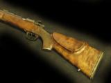 Custom Wallack Mauser 98 Heavy Barrel 219 Don Wasp - 2 of 5