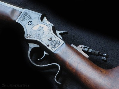 Stevens 44 25-20 WCF Relined Restored Engraved - Image 5 of 5