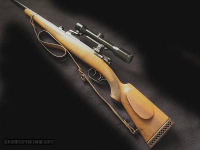 Steyr Mannlicher 1950 Rifle 8x60 Scoped